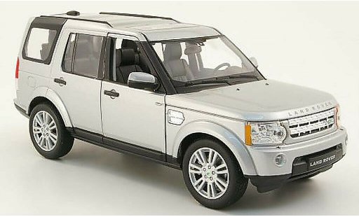 Land Rover Discovery Base 1/24 Welly 4 grise miniature