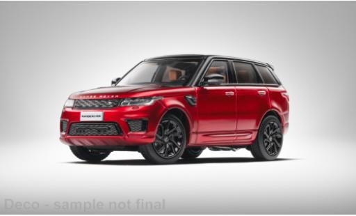 Range Rover Sport 1/64 WhelArt Land Rover rouge/noire 2005 1:64 miniature