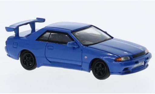 Nissan Skyline 1/87 Lang Feng Model GT-R (R32) bleue 1:87 miniature