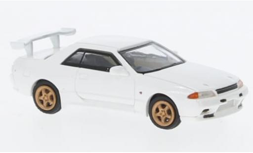Nissan Skyline 1/87 Lang Feng Model GT-R (R32) blanche 1:87 miniature
