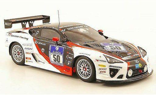 Lexus LFA Gazoo Racing 1/43 Ebbro No.50 24h Nurburgring 2010 / K.Oshima miniature