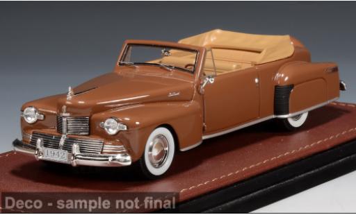 Lincoln Continental 1/43 GLM beige 1942 1:43 miniature