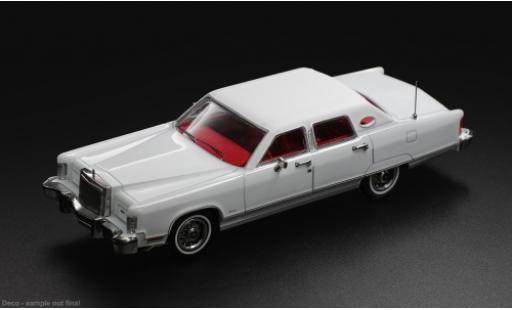 Lincoln Continental 1/64 Sun Star blanche 1979 1:64 miniature