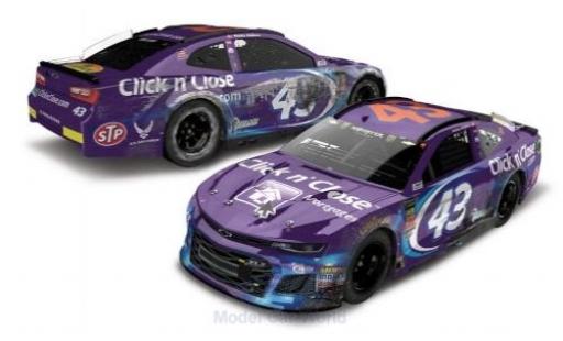 Miniature Chevrolet Camaro 1/64 Lionel Racing ZL1 No.43 Richard Petty Motorsports Click n Close Nascar 2018 D.Wallace Jr. Chevrolet Camaro 1/64 Lionel Racing ZL1 No.43 Richard Petty Motorsports Click n Close Nascar 2018 D.Wallace Jr. miniature