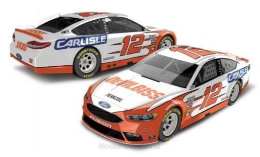 Ford Fusion 1/64 Lionel Racing No.12 Team Penske Carlisle Nascar 2018 R.Blaney miniature