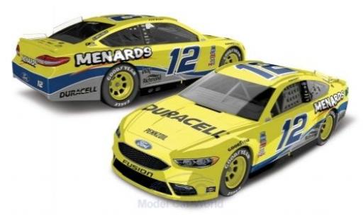 Ford Fusion 1/64 Lionel Racing No.12 Team Penske Menards Nascar 2018 R.Blaney miniature