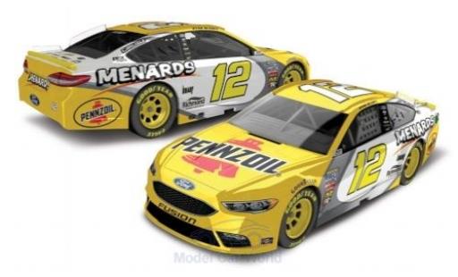 Ford Fusion 1/64 Lionel Racing No.12 Team Penske Pennzoil Nascar 2018 R.Blaney miniature