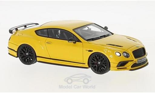 Miniature Bentley Continental 1/43 Look Smart Supersports jaune Bentley Continental 1/43 Look Smart Supersports jaune miniature