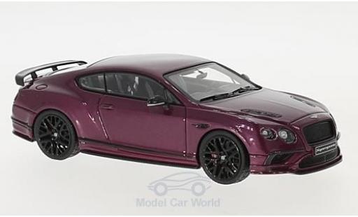 Miniature Bentley Continental 1/43 Look Smart Supersports metallise violetteee Bentley Continental 1/43 Look Smart Supersports metallise violetteee miniature