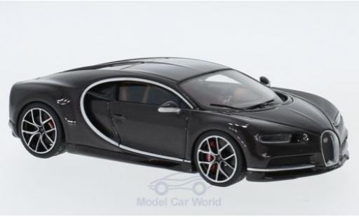 Miniature Bugatti Chiron 1/43 Look Smart marron/carbon Bugatti Chiron 1/43 Look Smart marron/carbon miniature