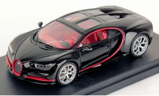 Miniature Bugatti Chiron 1/43 Look Smart Sky View noire/rouge Bugatti Chiron 1/43 Look Smart Sky View noire/rouge miniature