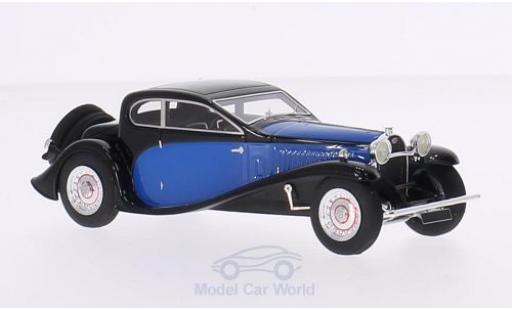 Miniature Bugatti 50 1/43 Look Smart Type T noire/bleue RHD 1930 Bugatti 50 1/43 Look Smart Type T noire/bleue RHD 1930 miniature