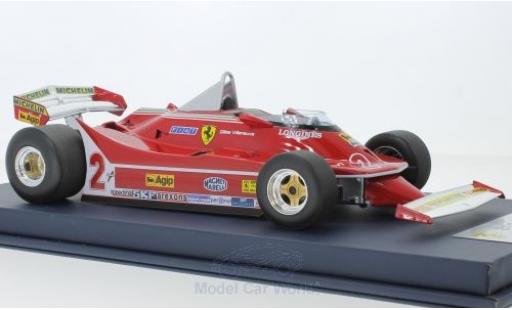 Miniature Ferrari 312 1/18 Look Smart T5 No.2 Formel 1 GP Kanada 1980 G.Villeneuve Ferrari 312 1/18 Look Smart T5 No.2 Formel 1 GP Kanada 1980 G.Villeneuve miniature