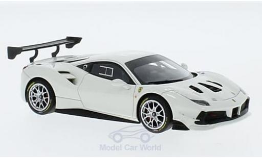 Miniature Ferrari 488 1/43 Look Smart Challenge blanche Ferrari 488 1/43 Look Smart Challenge blanche miniature