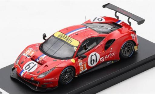 Miniature Ferrari 488 1/43 Look Smart GTE EVO No.61 Luzich Racing 24h Le Mans 2020 C.Ledogar/O.Negri Jr./F.Piovanetti Ferrari 488 1/43 Look Smart GTE EVO No.61 Luzich Racing 24h Le Mans 2020 C.Ledogar/O.Negri Jr./F.Piovanetti miniature