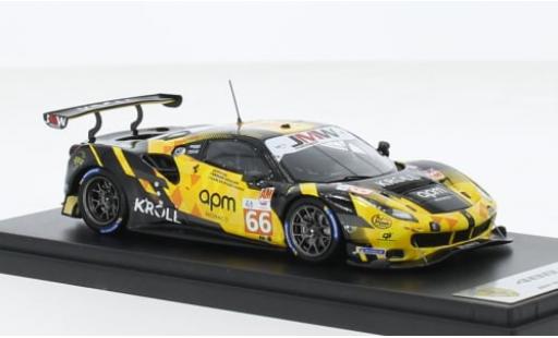 Miniature Ferrari 488 1/43 Look Smart GTE EVO No.66 JMW Motorsport 24h Le Mans 2023 1:43 Ferrari 488 1/43 Look Smart GTE EVO No.66 JMW Motorsport 24h Le Mans 2023 1:43 miniature