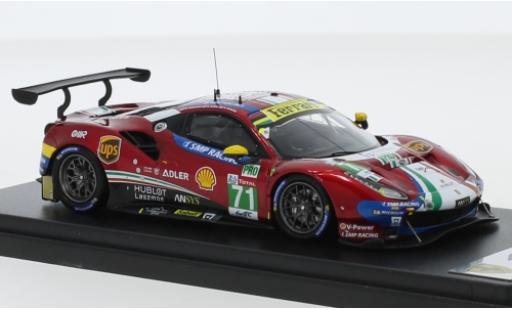 Miniature Ferrari 488 1/43 Look Smart GTE Evo No.71 AF Corse - SMP Racing 24h Le Mans 2019 D.Rigon/S.Bird/M.Molina Ferrari 488 1/43 Look Smart GTE Evo No.71 AF Corse - SMP Racing 24h Le Mans 2019 D.Rigon/S.Bird/M.Molina miniature