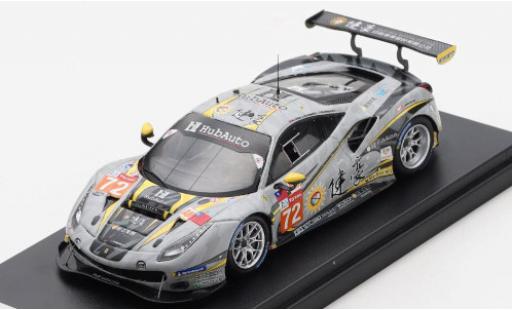 Miniature Ferrari 488 1/43 Look Smart GTE EVO No.72 Hub Auto Racing 24h Le Mans 2020 T.Blomqvist/M.Chen/M.Gomes Ferrari 488 1/43 Look Smart GTE EVO No.72 Hub Auto Racing 24h Le Mans 2020 T.Blomqvist/M.Chen/M.Gomes miniature