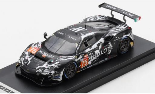 Miniature Ferrari 488 1/43 Look Smart GTE EVO No.75 Iron Lynx 24h Le Mans 2020 M.Cressoni/R.Mastronardi/A.Piccini Ferrari 488 1/43 Look Smart GTE EVO No.75 Iron Lynx 24h Le Mans 2020 M.Cressoni/R.Mastronardi/A.Piccini miniature