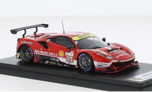 Miniature Ferrari 488 1/43 Look Smart GTE EVO No.83 Richard Mille AF Corse 24h Le Mans 2023 1:43 Ferrari 488 1/43 Look Smart GTE EVO No.83 Richard Mille AF Corse 24h Le Mans 2023 1:43 miniature