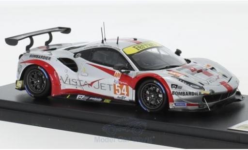 Miniature Ferrari 488 1/43 Look Smart GTE No.54 Spirit of Race 24h Le Mans 2018 T.Flohr/F.Castellacci/G.Fisica Ferrari 488 1/43 Look Smart GTE No.54 Spirit of Race 24h Le Mans 2018 T.Flohr/F.Castellacci/G.Fisica miniature