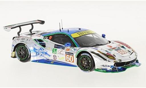 Miniature Ferrari 488 1/43 Look Smart GTE No.60 Clearwater Racing 24h Le Mans 2017 R.Wee/H.Kato/A.Parente Ferrari 488 1/43 Look Smart GTE No.60 Clearwater Racing 24h Le Mans 2017 R.Wee/H.Kato/A.Parente miniature