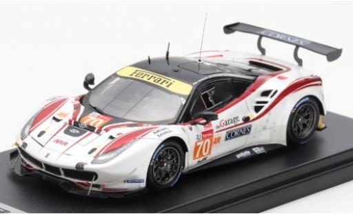 Miniature Ferrari 488 1/43 Look Smart GTE No.70 MR Racing 24h Le Mans 2019 O.Beretta/E.Cheever/M. Ishikawa Ferrari 488 1/43 Look Smart GTE No.70 MR Racing 24h Le Mans 2019 O.Beretta/E.Cheever/M. Ishikawa miniature