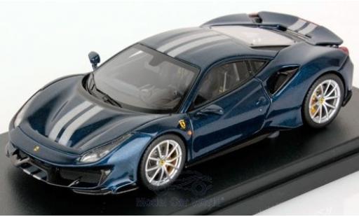 Miniature Ferrari 488 1/43 Look Smart Pista bleue Ferrari 488 1/43 Look Smart Pista bleue miniature