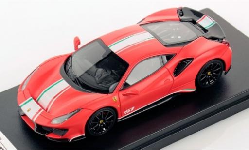 Miniature Ferrari 488 1/43 Look Smart Pista Piloti matt-rouge/Dekor Ferrari 488 1/43 Look Smart Pista Piloti matt-rouge/Dekor miniature