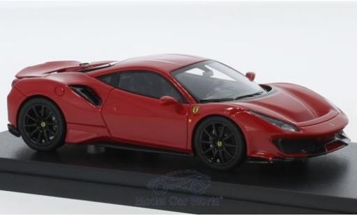 Miniature Ferrari 488 1/43 Look Smart Pista rouge Ferrari 488 1/43 Look Smart Pista rouge miniature
