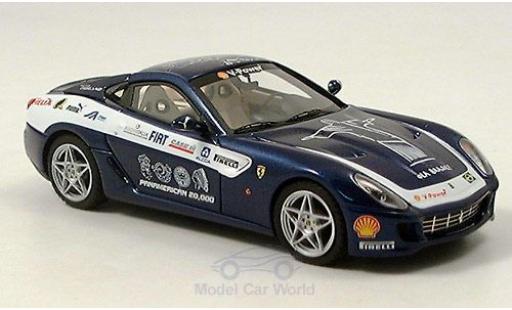 Miniature Ferrari 599 GTB 1/43 Look Smart GTB bleue Fiorano Panamericana Ferrari 599 GTB 1/43 Look Smart GTB bleue Fiorano Panamericana miniature