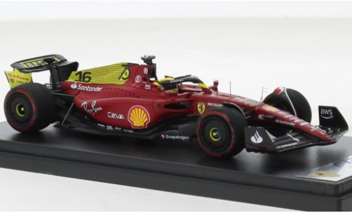 Miniature Ferrari F1 1/43 Look Smart -75 No.16 Scuderia Formel 1 GP Italien 2022 1:43 Ferrari F1 1/43 Look Smart -75 No.16 Scuderia Formel 1 GP Italien 2022 1:43 miniature