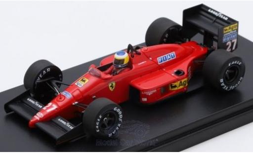 Miniature Ferrari F1 1/43 Look Smart /87 No.27 Scuderia Formel 1 GP Monaco 1987 M.Alboreto Ferrari F1 1/43 Look Smart /87 No.27 Scuderia Formel 1 GP Monaco 1987 M.Alboreto miniature
