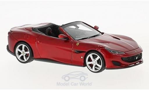 Miniature Ferrari Portofino 1/43 Look Smart metallise rouge Ferrari Portofino 1/43 Look Smart metallise rouge miniature
