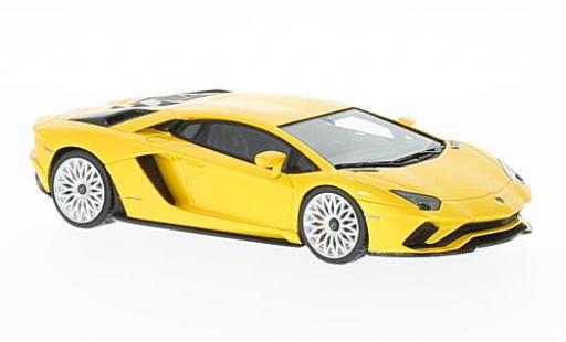 Miniature Lamborghini Aventador 1/43 Look Smart S metallise jaune Lamborghini Aventador 1/43 Look Smart S metallise jaune miniature