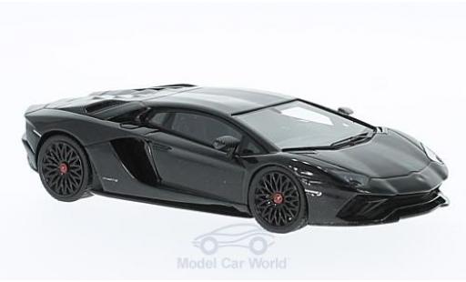Miniature Lamborghini Aventador 1/43 Look Smart S metallise noire Lamborghini Aventador 1/43 Look Smart S metallise noire miniature