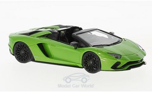 Miniature Lamborghini Aventador Roadster 1/43 Look Smart S Roadster metallise verte Lamborghini Aventador Roadster 1/43 Look Smart S Roadster metallise verte miniature