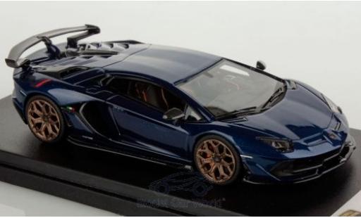 Miniature Lamborghini Aventador 1/43 Look Smart SVJ bleue Lamborghini Aventador 1/43 Look Smart SVJ bleue miniature