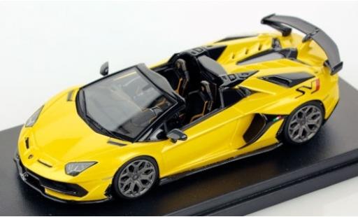 Miniature Lamborghini Aventador 1/43 Look Smart SVJ Roadster jaune Lamborghini Aventador 1/43 Look Smart SVJ Roadster jaune miniature
