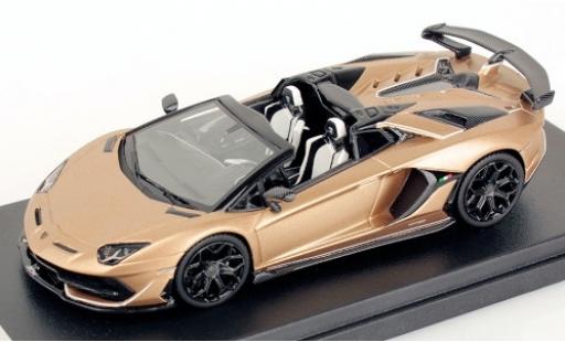 Miniature Lamborghini Aventador 1/43 Look Smart SVJ Roadster matt-bronze 2019 Lamborghini Aventador 1/43 Look Smart SVJ Roadster matt-bronze 2019 miniature