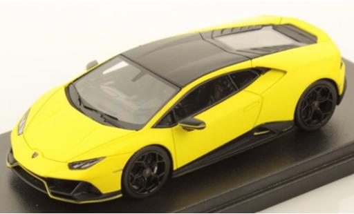 Miniature Lamborghini Huracan 1/43 Look Smart Evo Fluo Capsule matt-jaune/matt-noire Lamborghini Huracan 1/43 Look Smart Evo Fluo Capsule matt-jaune/matt-noire miniature
