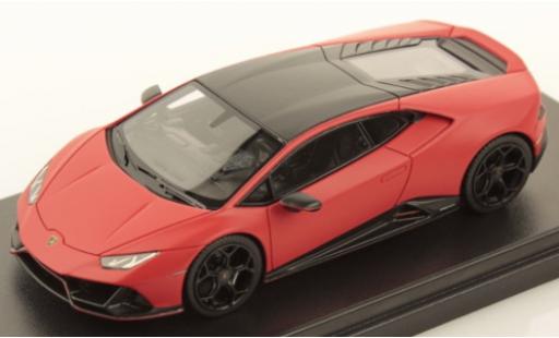 Miniature Lamborghini Huracan 1/43 Look Smart Evo Fluo Capsule matt-rouge/matt-noire Lamborghini Huracan 1/43 Look Smart Evo Fluo Capsule matt-rouge/matt-noire miniature