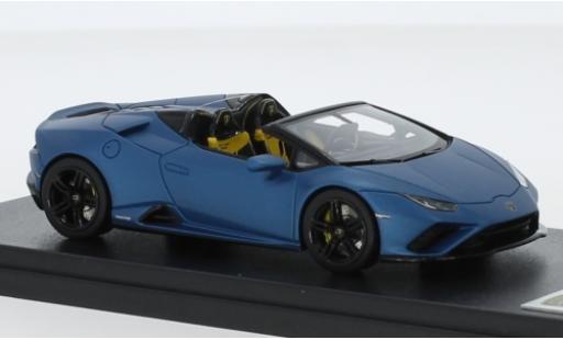 Miniature Lamborghini Huracan 1/43 Look Smart Evo RWD Spyder matt-bleue 2019 Lamborghini Huracan 1/43 Look Smart Evo RWD Spyder matt-bleue 2019 miniature