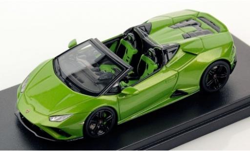 Miniature Lamborghini Huracan 1/43 Look Smart Evo RWD Spyder metallise verte 2019 Lamborghini Huracan 1/43 Look Smart Evo RWD Spyder metallise verte 2019 miniature