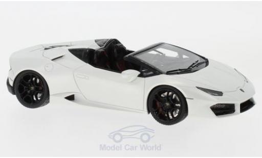 Lamborghini Huracan 1/43 Look Smart LP 580-2 Spyder metallise blanche miniature