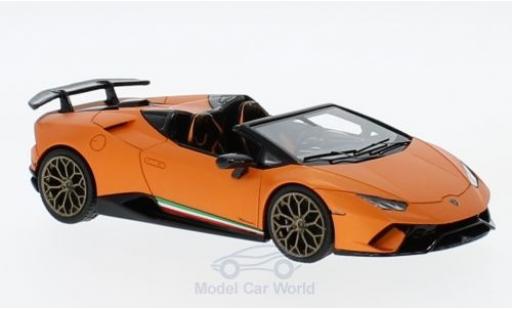 Miniature Lamborghini Huracan 1/43 Look Smart Performante Spyder matt-orange Lamborghini Huracan 1/43 Look Smart Performante Spyder matt-orange miniature