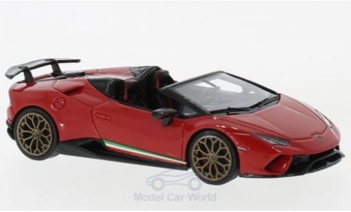 Miniature Lamborghini Huracan 1/43 Look Smart Performante Spyder rouge Lamborghini Huracan 1/43 Look Smart Performante Spyder rouge miniature