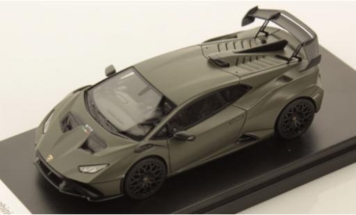 Lamborghini Huracan 1/43 Look Smart STO matt-oliv 2021 miniature
