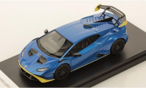 Miniature Lamborghini Huracan 1/43 Look Smart STO metallise bleue/jaune 2021 Lamborghini Huracan 1/43 Look Smart STO metallise bleue/jaune 2021 miniature