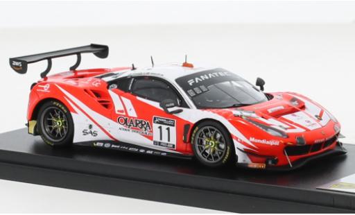 Miniature Ferrari 488 1/43 Look Smart GT3 EVO No.11 Kessel Racing 24h Spa 2021 Ferrari 488 1/43 Look Smart GT3 EVO No.11 Kessel Racing 24h Spa 2021 miniature
